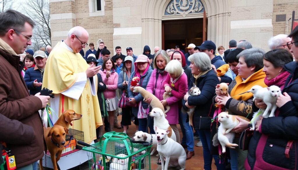 Błogosławieństwo zwierząt domowych w dniu św. Antoniego Opata - tradycja związana ze świętym od zwierząt