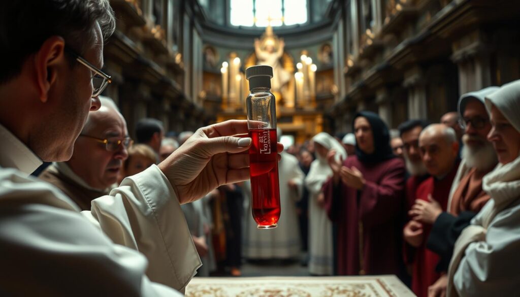 Cud upłynnienia krwi św. Januarego w Neapolu Cud upłynnienia krwi św. Januarego w Neapolu
