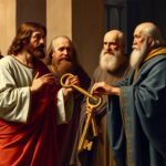 Jezus przekazujący klucze św. Piotrowi - kto założył kościół katolicki