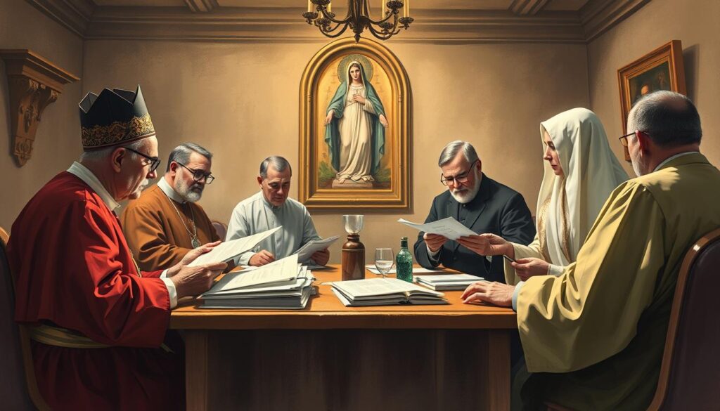 Komisja kościelna badająca autentyczność objawień maryjnych Komisja kościelna badająca autentyczność objawień maryjnych