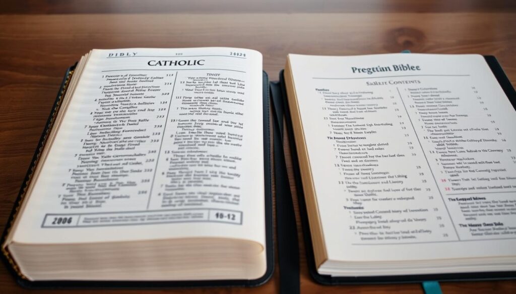 Porównanie katolickiej i protestanckiej Biblii - różnice w kanonie