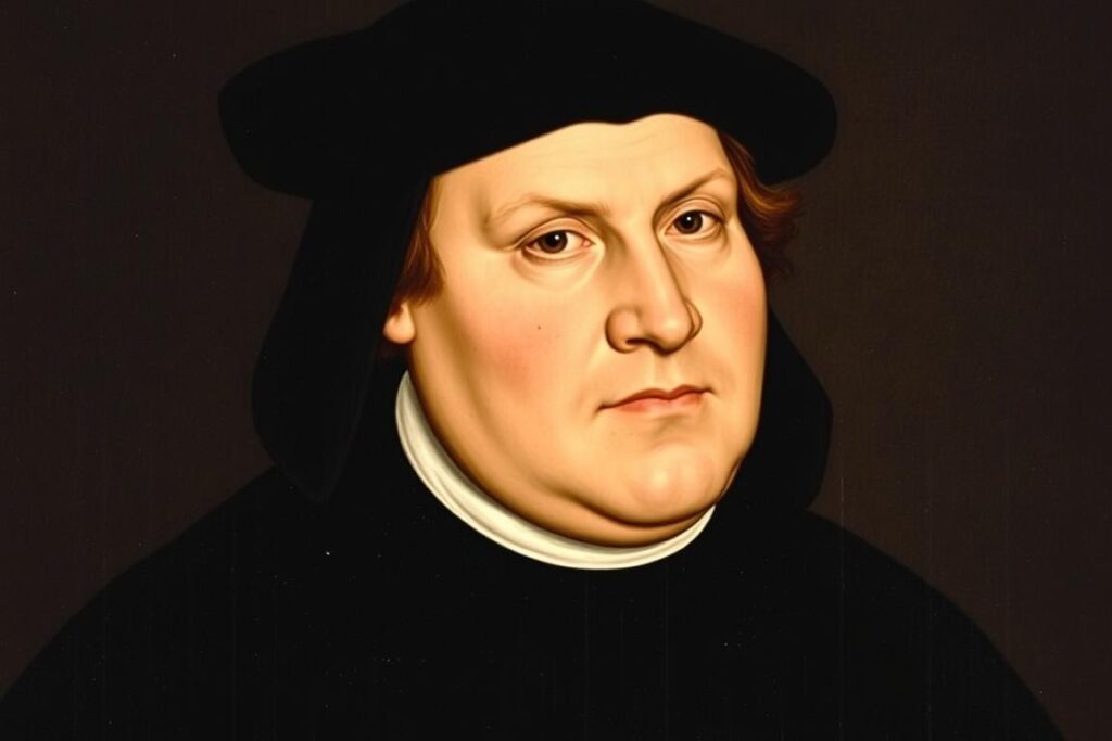 Portret Marcina Lutra autorstwa Lucasa Cranacha Starszego