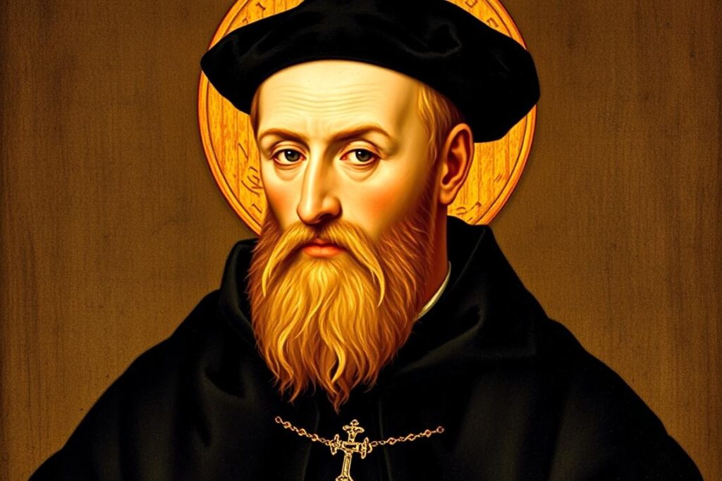 Portret św. Ignacego Loyoli, założyciela zakonu jezuitów