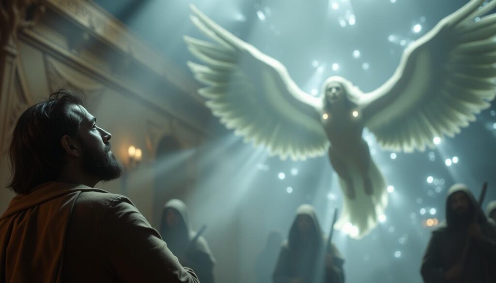 Scena z filmu 'Księga Henocha' - wpływ apokryfów na współczesną kulturę