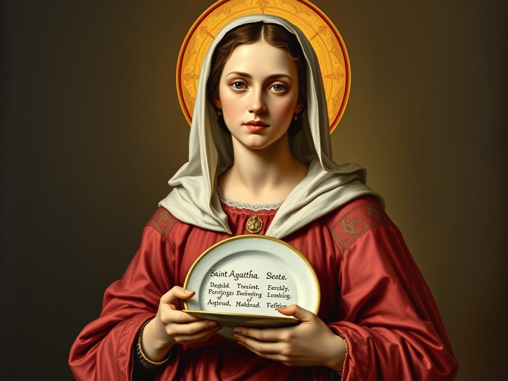Święta Agata - patronka chorych i cierpiących na raka piersi