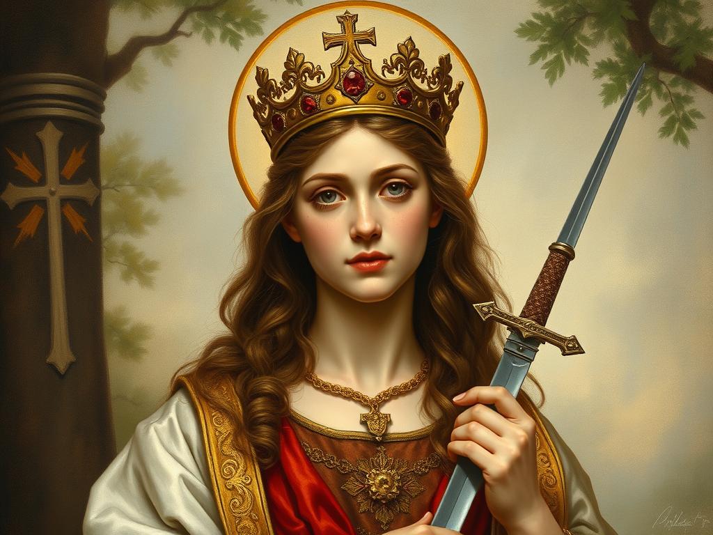 Święta Dymfna - patronka chorych i cierpiących na choroby psychiczne