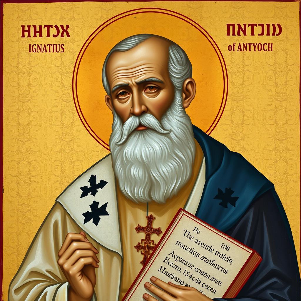 Święty Ignacy Antiocheński - jeden z ojców apostolskich Święty Ignacy Antiocheński - jeden z ojców apostolskich