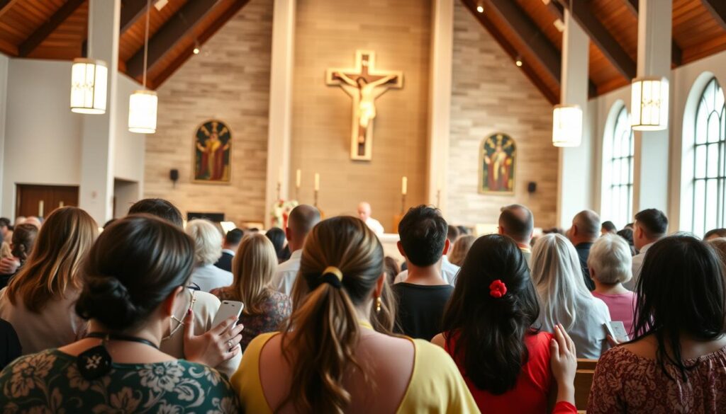 Współcześni wierni w kościele - kontynuacja tradycji zapoczątkowanej przez Jezusa